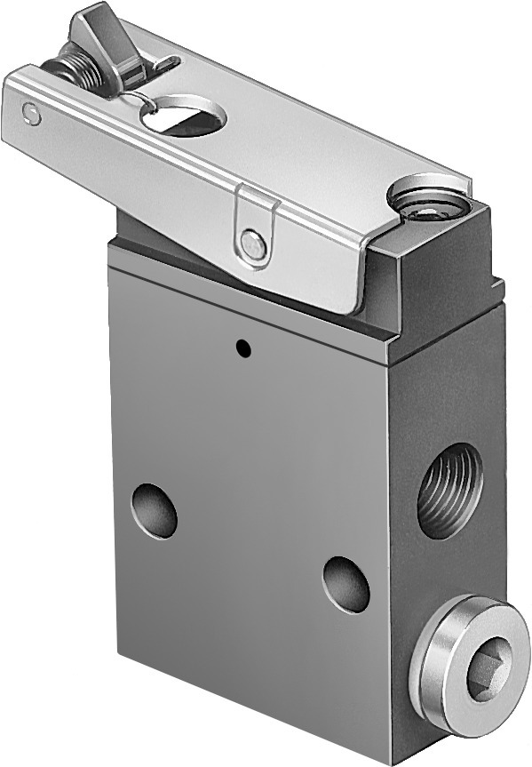 Festo 3/2 NC Monostabiele Schakelaarklep G1/8 146L/Min - 2186