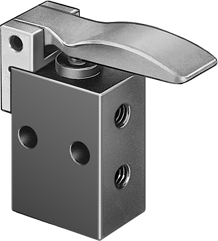 Festo 3/2 NC Monostabiele Vingerhendelklep M5 80L/Min - 6758