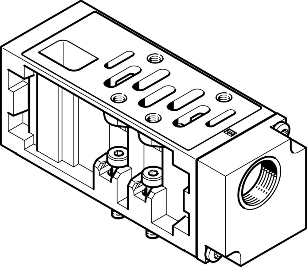 Festo Verticale Drukvoorziening Plaat - 555785