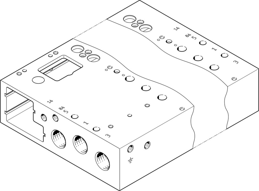 Festo Verteilerleiste - 573496