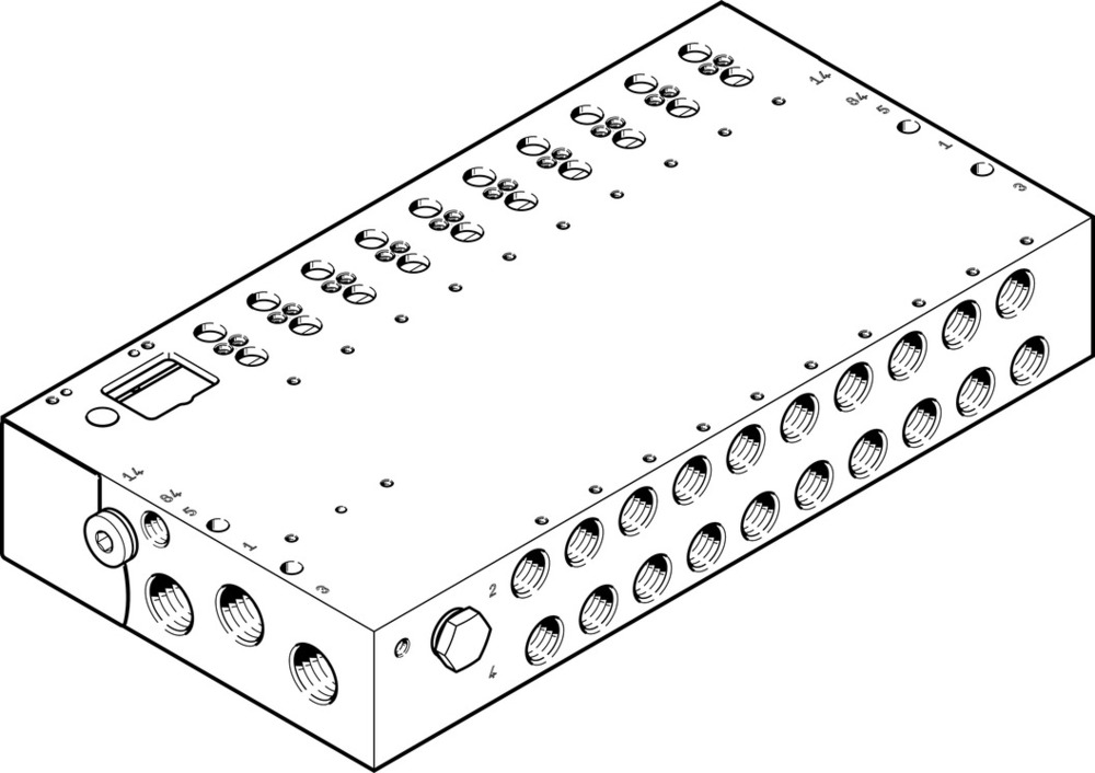 Festo Rail De Collecteur - 8004913