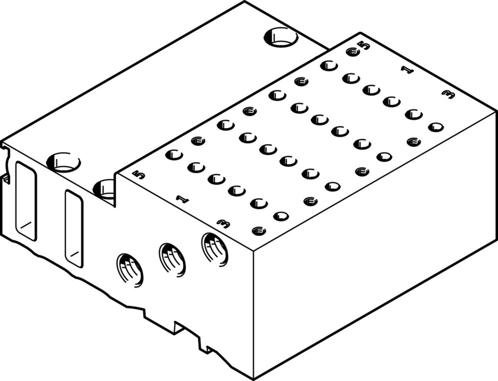 Festo Bloc De Raccordement - 525123