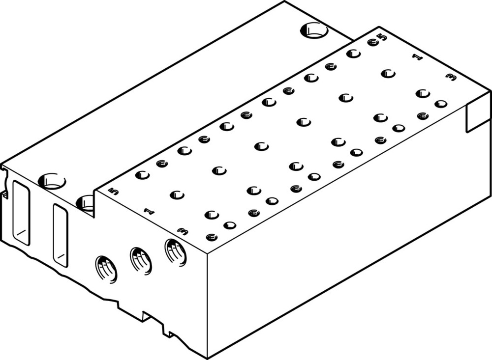 Festo Bloc De Raccordement - 525124