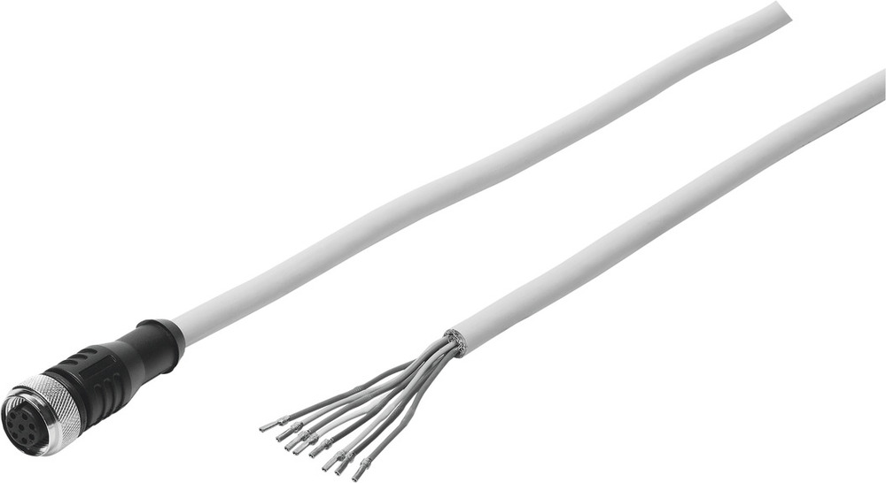Festo Steckverbinder Mit Kabel M12x1 A- codiert EN 61076-2-101 25m - 5105633