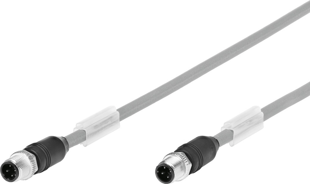 Festo Anschlusskabel Stecker M12x1 D-Codiert EN 61076-2-101 5m - 8040449