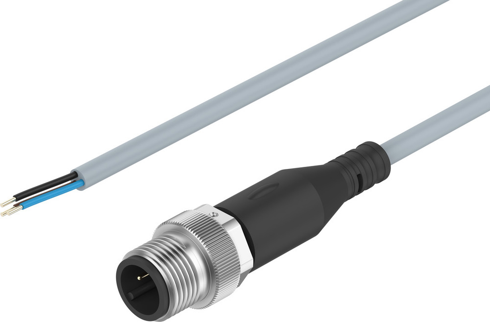 Festo Cable De Conexión Conector M12x1 A-codificado EN 61076-2-101 1m - 8091515