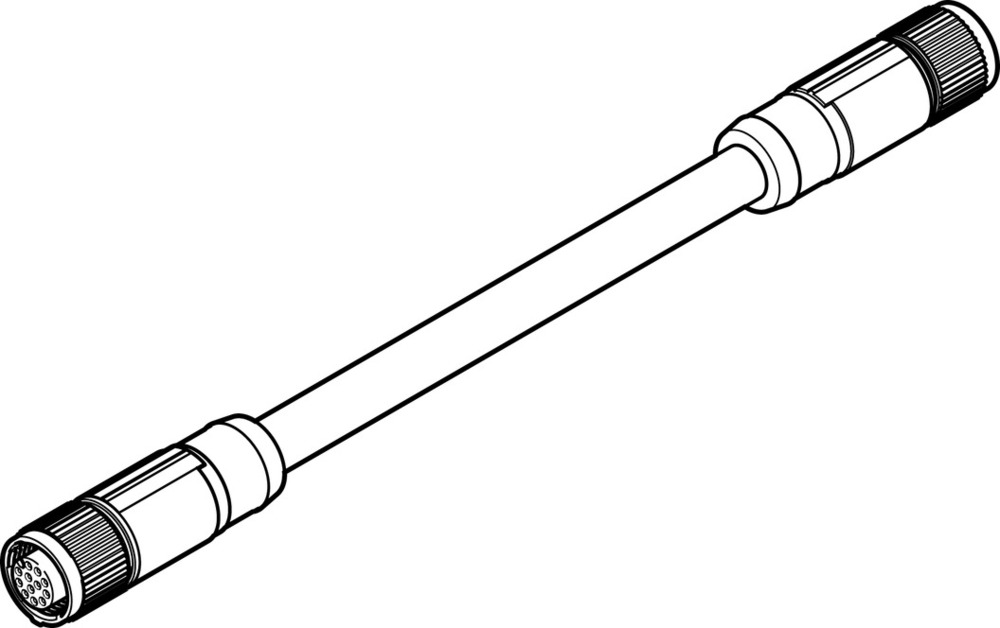 Festo Anschlusskabel M12x1 12-polig A-codiert 0.5m - 3056124