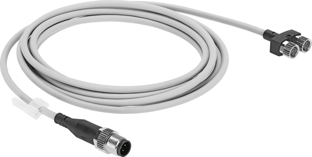 Festo Y-Verdeler Met Kabel Aan Besturingszijde 5m 3A IP65 IP68 IP69K/ - 8005302