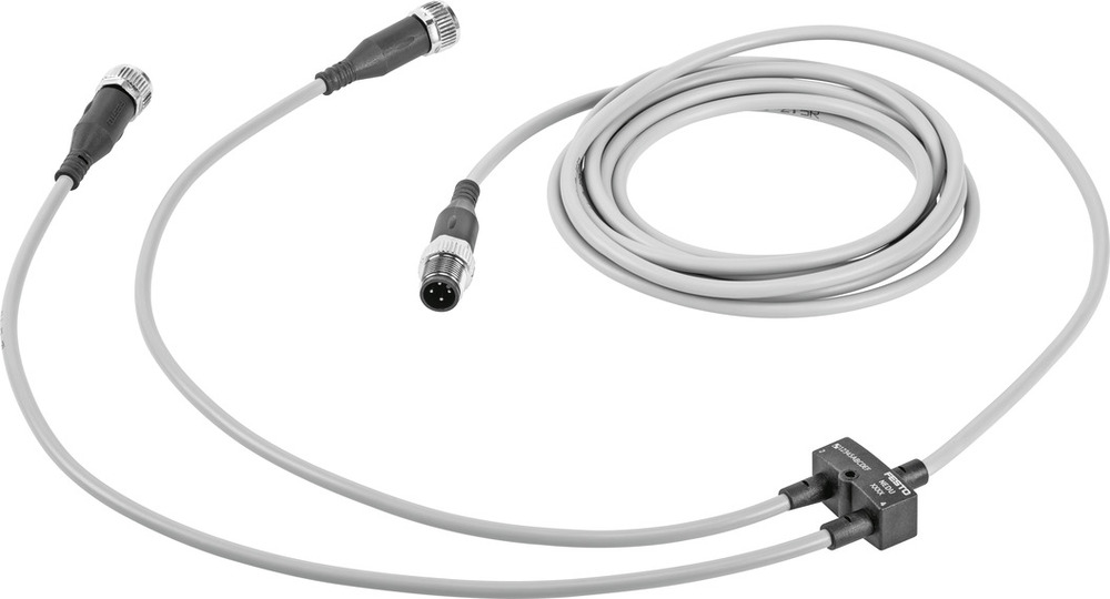 Festo Y-Verdeler Met Kabels Aan Beide Einden 5m/0.3m 3A IP65 IP68 IP69K/ - 8035778