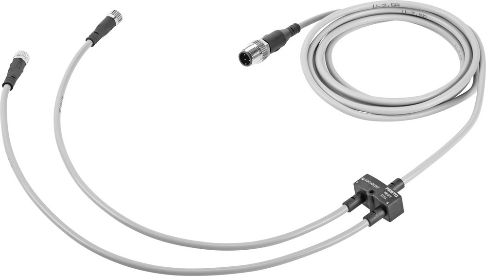 Festo Y-Verdeler Met Kabels Aan Beide Einden 5m/0.3m 3A IP65 IP68 IP69K/ - 8035484