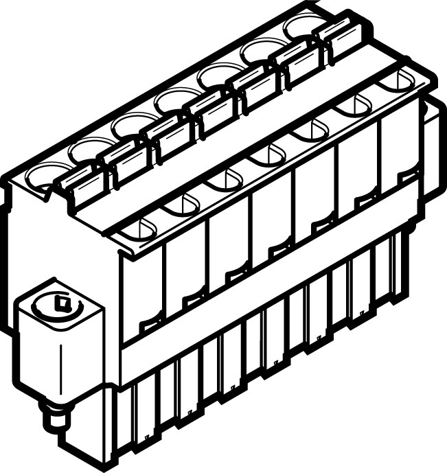 Festo Aansluitstrip 7-pins - 576319