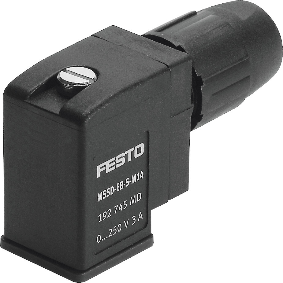 Festo Prise Mâle 4 Broches Forme C IP67 IEC 60529 - 192745