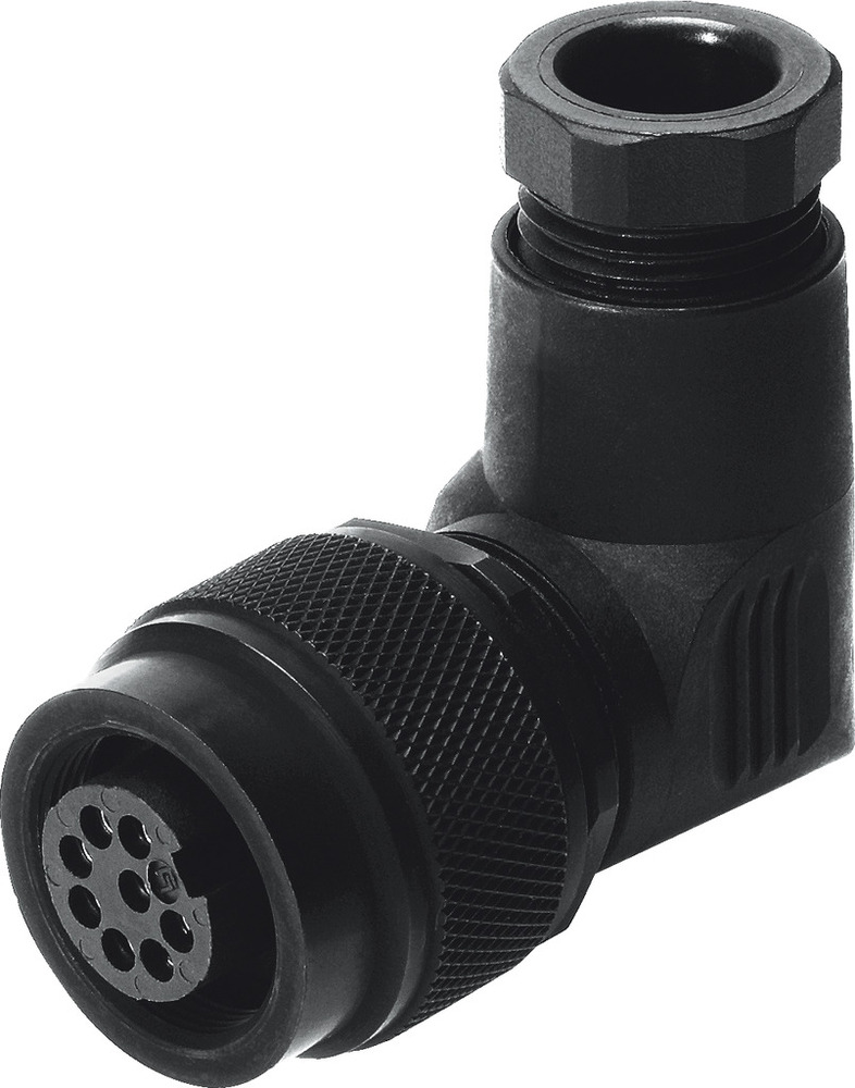 Festo Haakse Contrastekker 8-pins IP67 - 161839