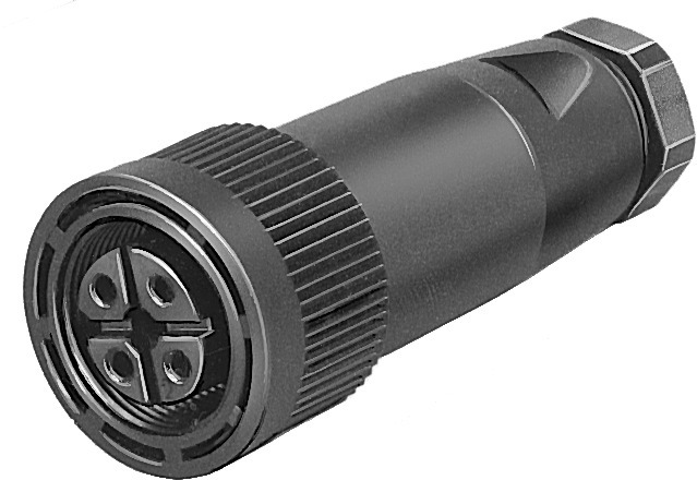 Festo Stromsteckverbinder 4-Pin Schraubanschluss IP67 - 18526