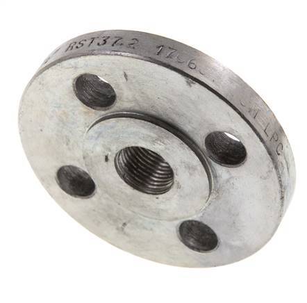 Brida Roscada DN15-PN16 Rp 1/2'' Acero Galvanizado DIN 2566