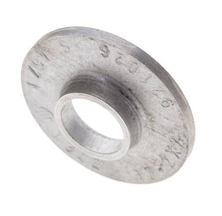 Vorschweißbördelscheibe DIN 2642 DN10-PN10 17.2x2.0mm Edelstahl 1.4571