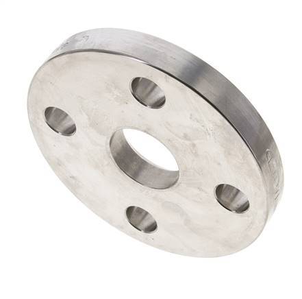 Brida Suelta DN20-PN10 Acero Inoxidable 1.4571 DIN 2642 Material Completo