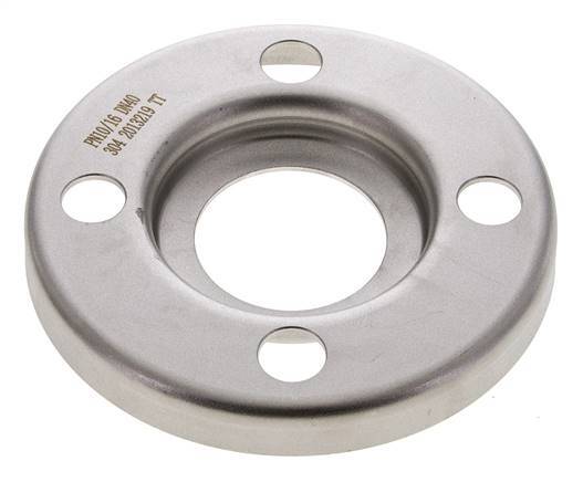 Lose Flansch DN40-PN10 Edelstahl 1.4301 Gepresst Ähnlich Wie DIN 2642