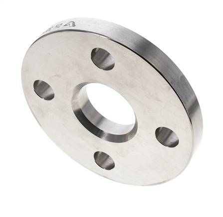 Lose Flansch DN32-PN10 Edelstahl 1.4571 DIN 2642 Vollmaterial