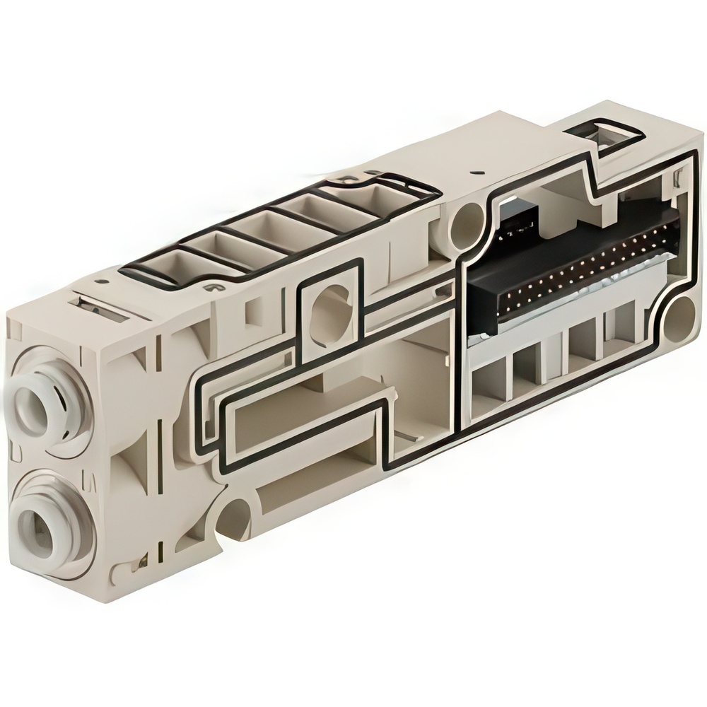 SMC SUP/EXH Bloque Disco Ensamblaje - SY30M-40-1A [2 Piezas]