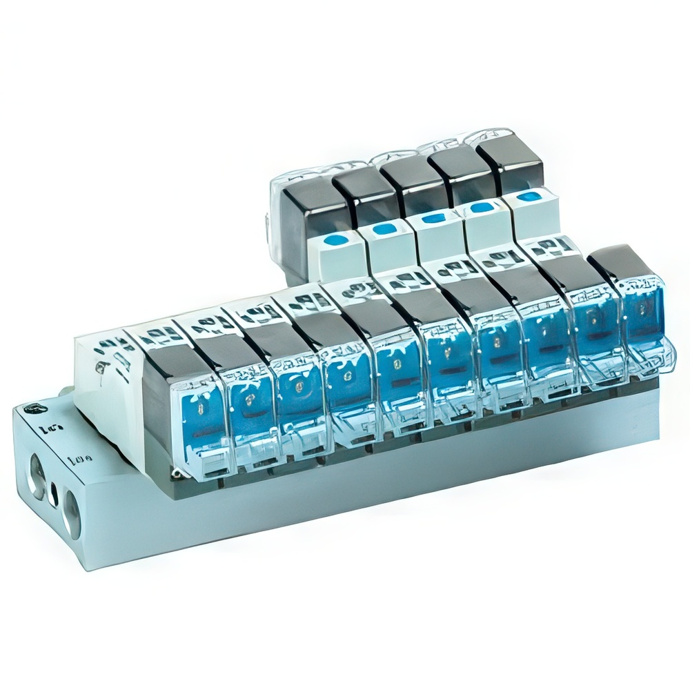 SMC Valve Manifold Individual Wiring M5x0.8 - SS5YJ3-S41-04-M5F-Q