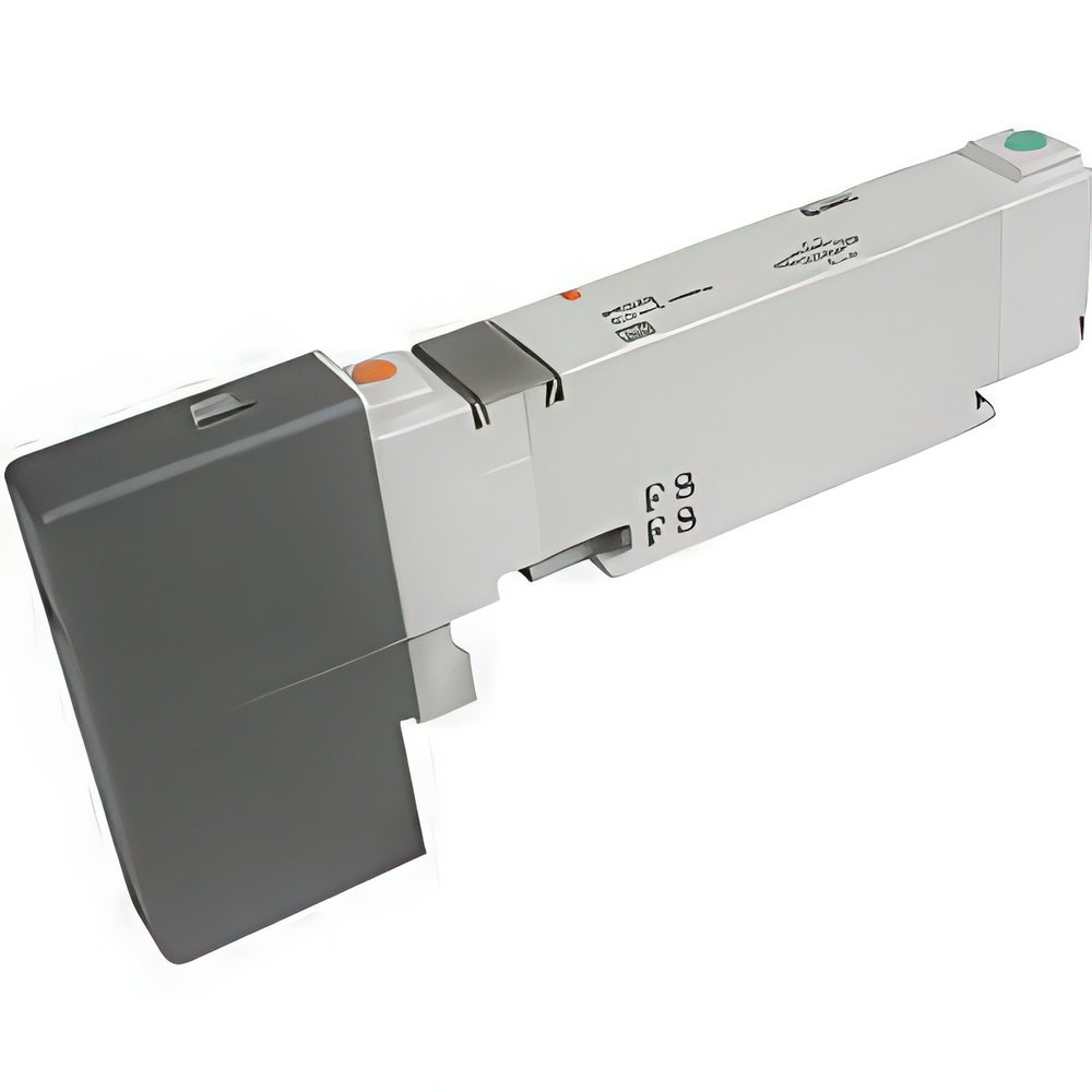 SMC 5/2-Way Sub-Base Pneumatic Solenoid Valve - VQC1201N-51