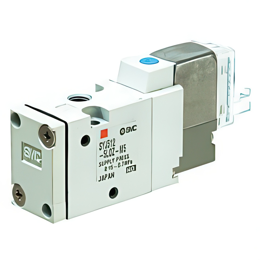 SMC 3/2-Way Sub-Base Pneumatic Solenoid Valve - SYJ314M-5LOU-Q