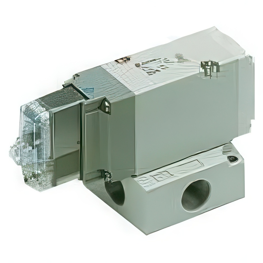 SMC 3/2 Voie Plaque De Base Électrovanne Pneumatique Filetage Rc - VP344-5DD1-A