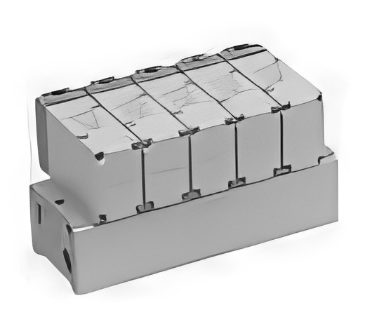 SMC Verdeelstuk Voor 3-Weg Kleppen G1/4'' - VV3PA3-41-051-02F