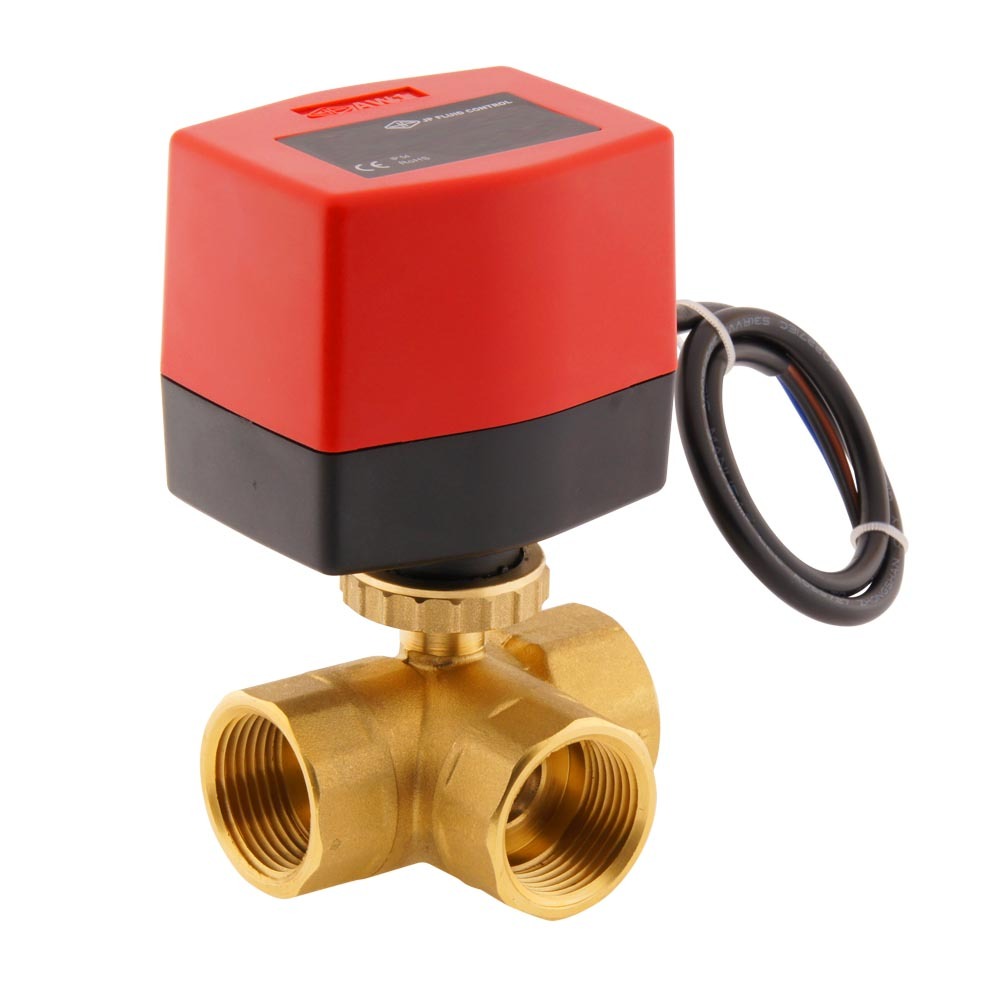 Electrical Ball Valve BW3 1'' 3-way 230V AC 3-point