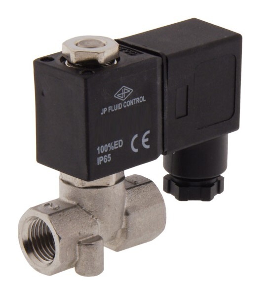 Solenoid Valve CM-DA 1/4'' Stainless Steel FKM 0-10bar 12V DC