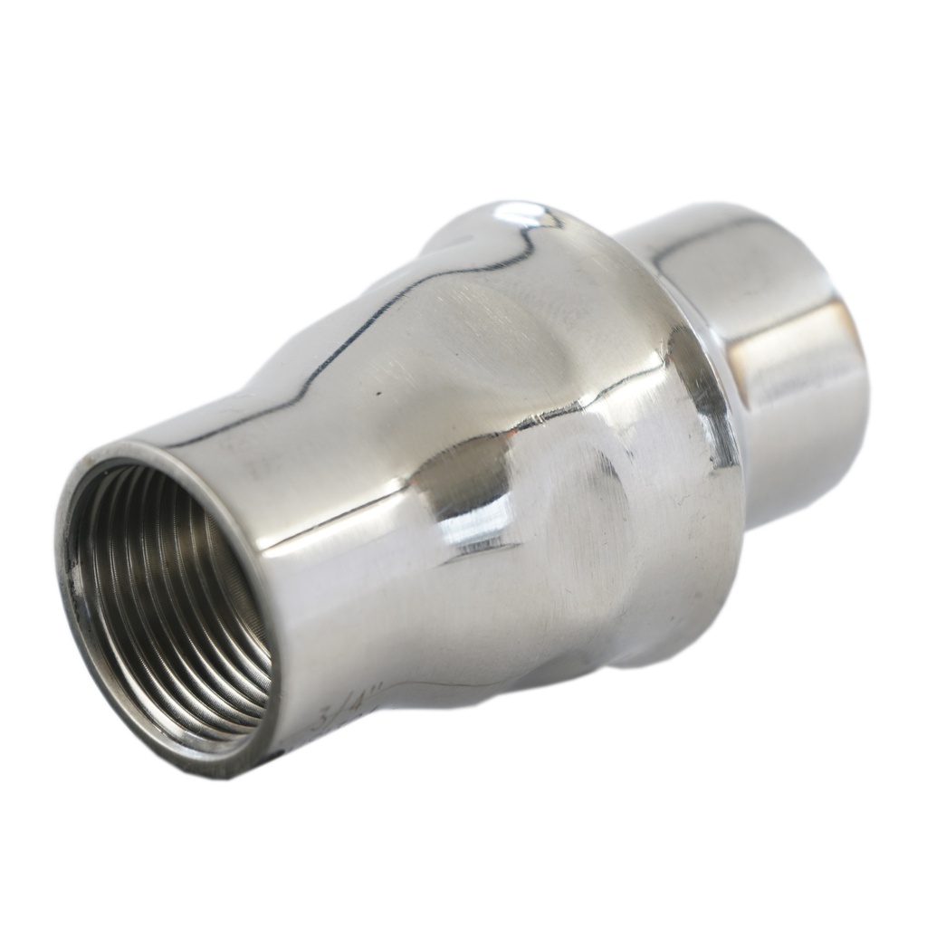 G1/4'' Stainless Steel 304 Check Valve FKM (Light Spring) 0.03-16bar - CLIS3E