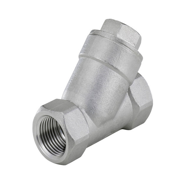 G1/4'' Stainless Steel 316 Y Check Valve PTFE 0.4/0.8-40bar - CLYS