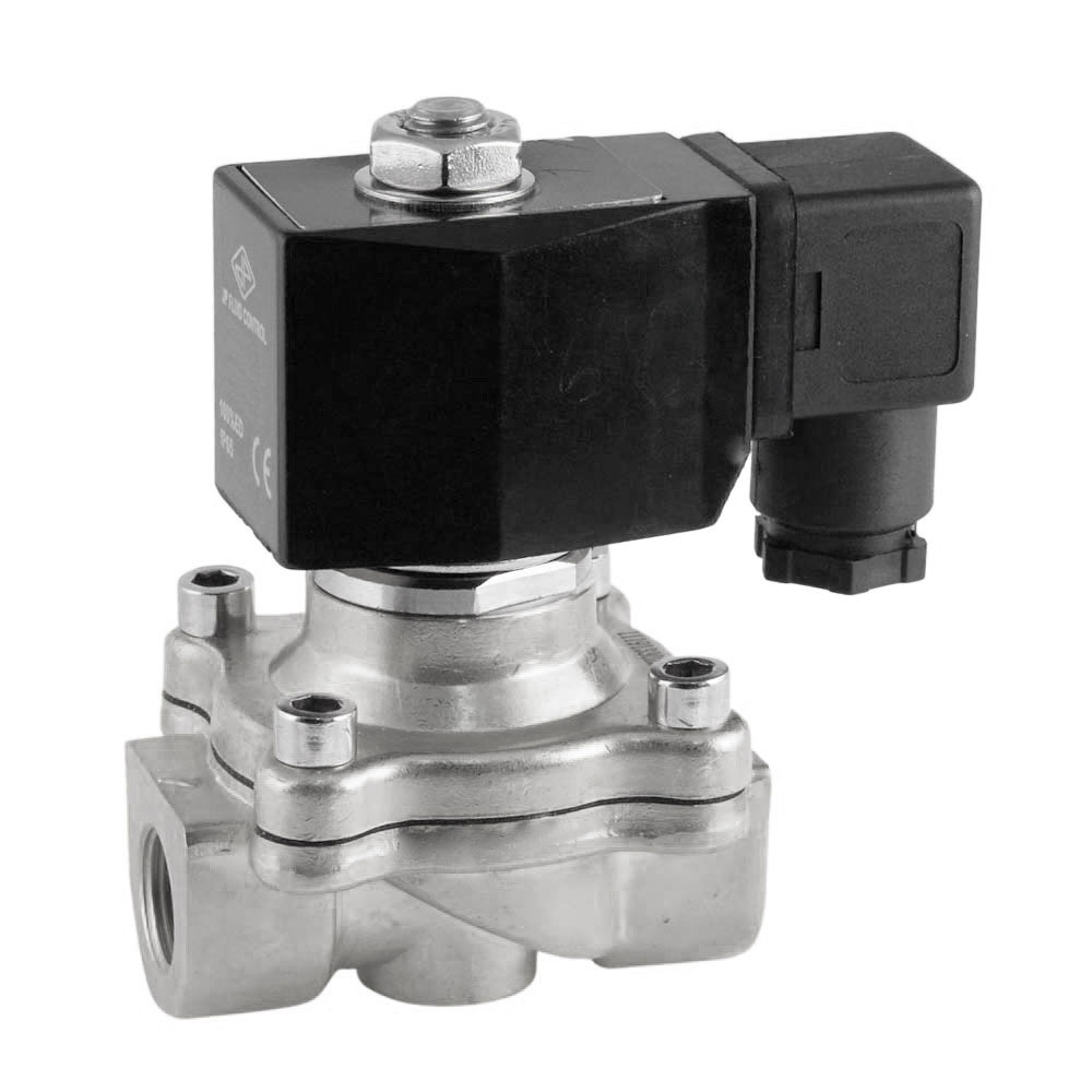 Solenoid Valve DF-SA 3/8'' Stainless Steel EPDM 0-bar (without coil)