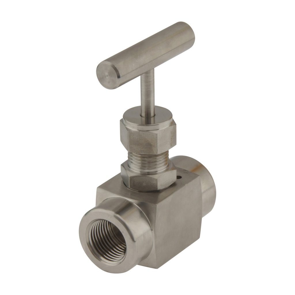 G1'' Válvula de aguja de acero inoxidable PTFE 300 bar - NLS