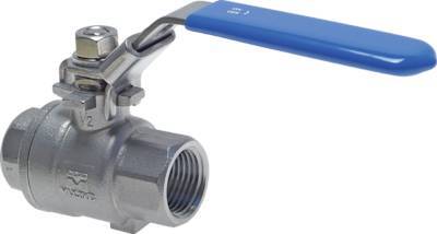 G1/4'' 2-Way Ball Valve Stainless Steel PTFE 63 bar - BL2SM