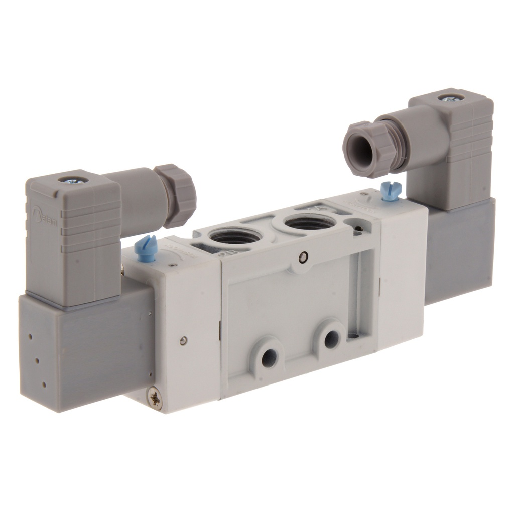 G1/4'' 24V DC 5/2-Way Bi-stable Solenoid Valve 2-8bar MVSC1