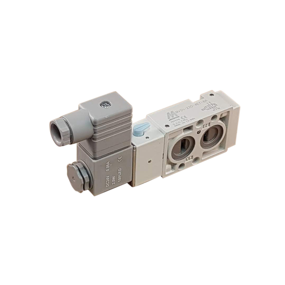 G1/4'' 24V DC 5/2-Vías Válvula Solenoide NAMUR 1.5-8bar MVSN