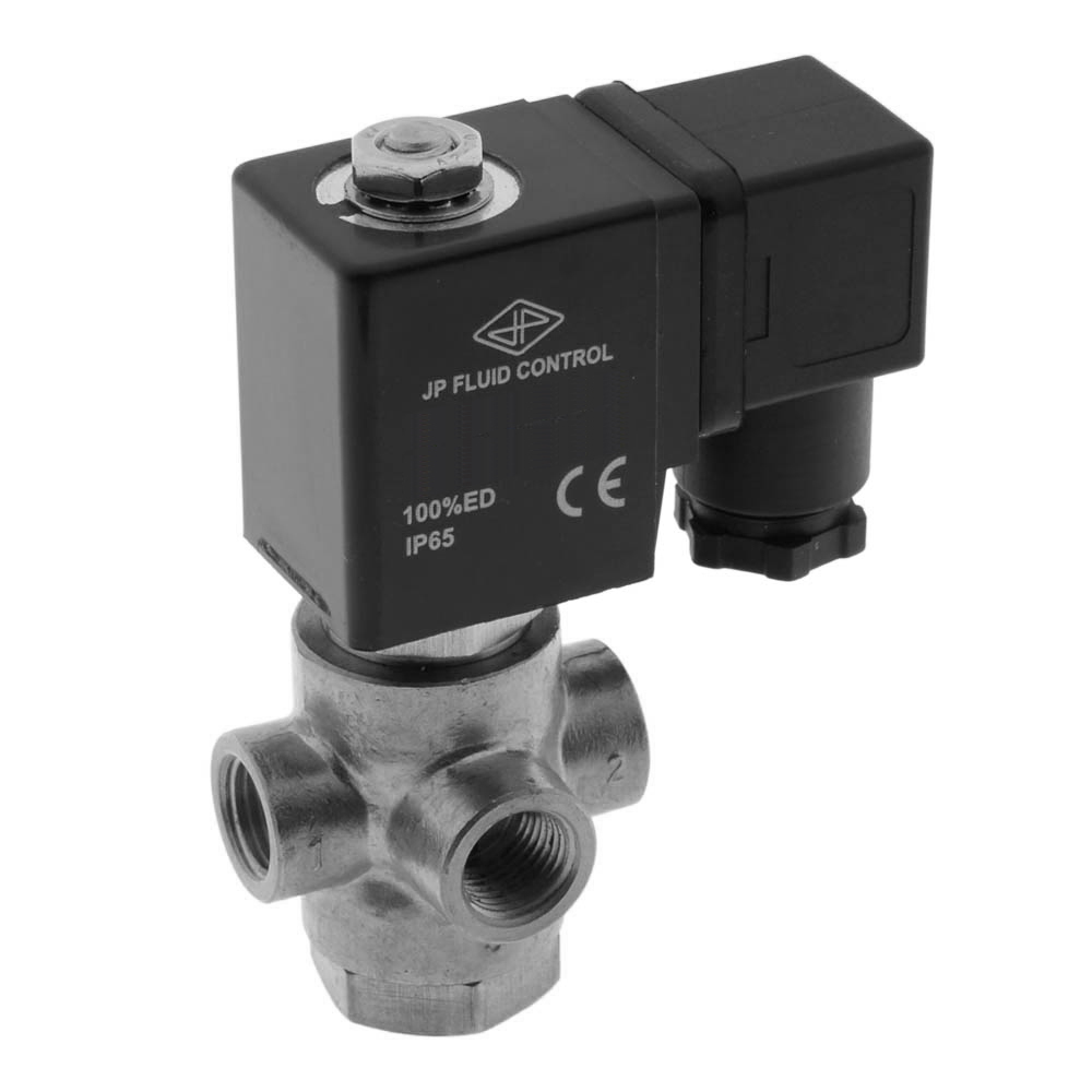 Solenoid Valve TP-DA 1/4'' 3/2 Way NC Stainless Steel EPDM 0-3.2bar 24V AC