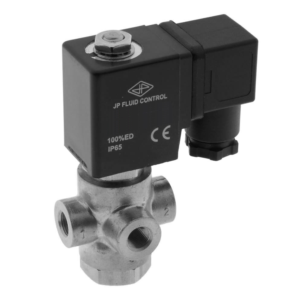 Solenoid Valve TP-DC 1/8'' 3/2 Way DI Stainless Steel EPDM 0-9bar 12V DC