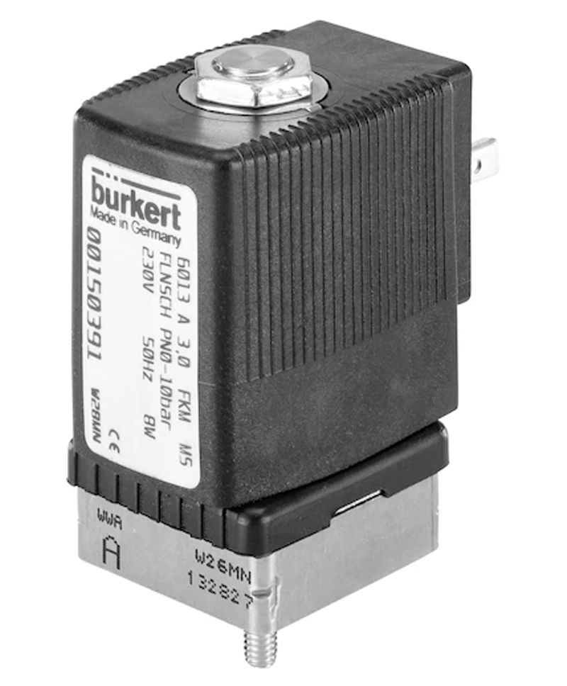 Válvula Solenoide 32x32mm SFB Brida NC Acero Inoxidable FKM 0-6bar/87psi 24VDC 6013 139211