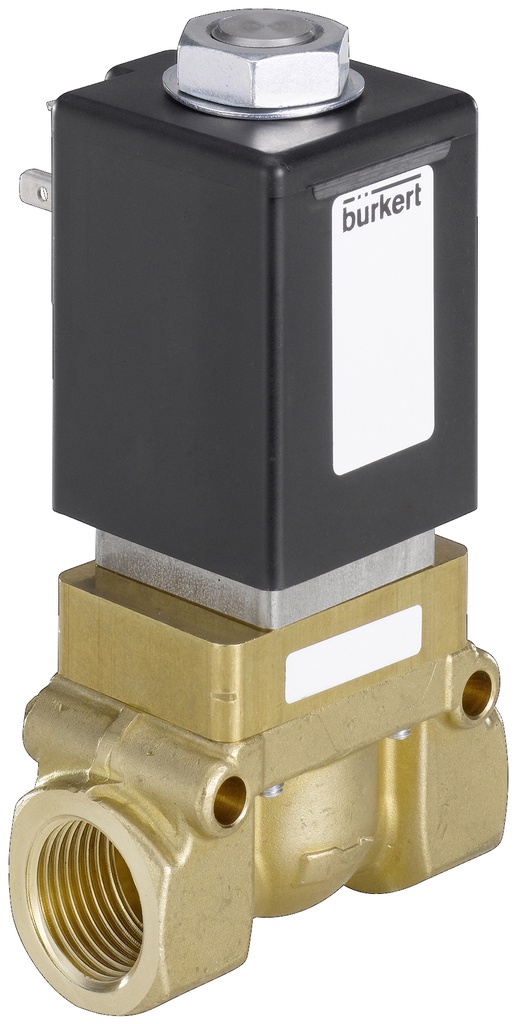 Válvula Solenoide G1/2'' NC Latón PTFE 1-50bar/15-725psi 24VDC 5404 140564