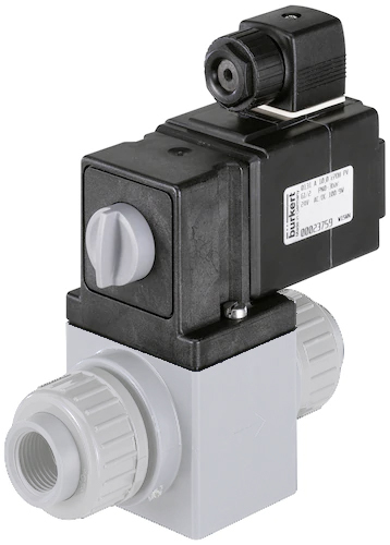 Válvula Solenoide 16mm Manguito Soldado NC Plástico FKM 0-3bar/44psi 230VAC Vacío 0131 167812