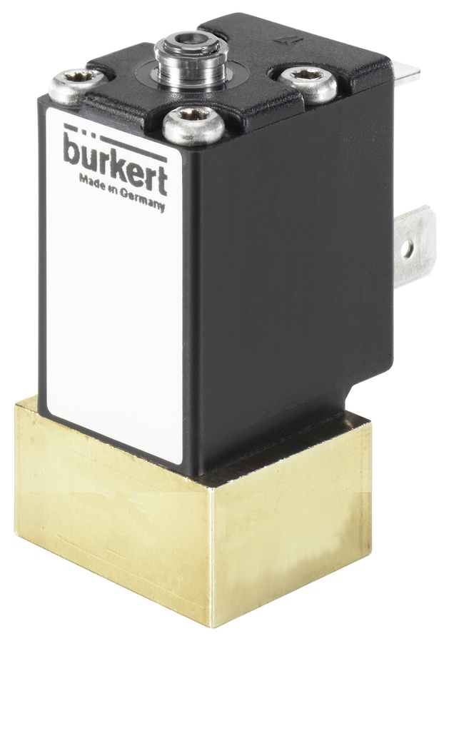 Solenoid Valve 20x20mm SFB Flange NC Brass FKM -1-10bar/-15-145psi 24VDC 2871 254989