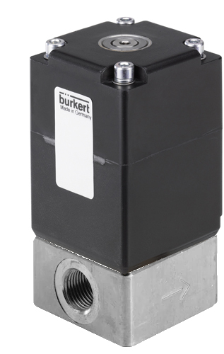 Électrovanne G1/2'' NC Acier Inoxydable PCTFE -1-8bar/-15-116psi 24VDC 2875 257833