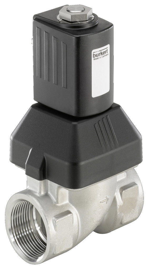 Válvula Solenoide G1'' NC Acero Inoxidable EPDM 0-10bar/145psi 230VAC Agua Potable 6213 246312