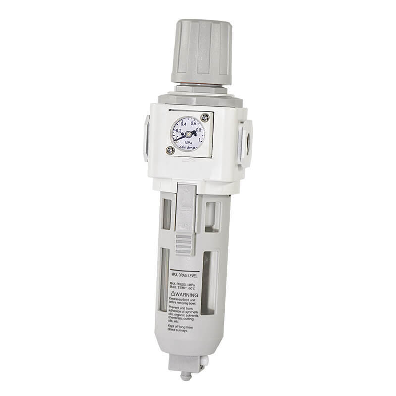 1300 l/m G3/8'' Filter-Regler 0,5-8,5bar Automatischer Ablass - MAFR302