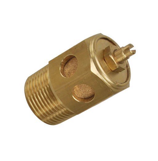 G1'' Brass Throttle Valve with Silencer