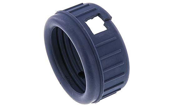 tapa de seguridad azul de 40 mm para manómetro