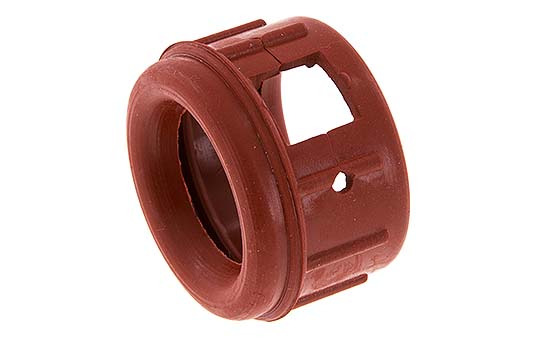 40 mm Red Safety Cap for Pressure Gauge